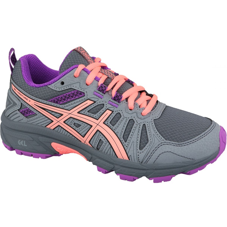Běžecké boty Asics Gel-Venture 7 Gs Jr 1014A072-020 šedá