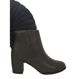 Klasické šedé vysoké podpatky 77-71 šedá Klasické šedé vysoké podpatky 77-71 šedá