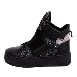 Černé tenisky LA56 Black černá