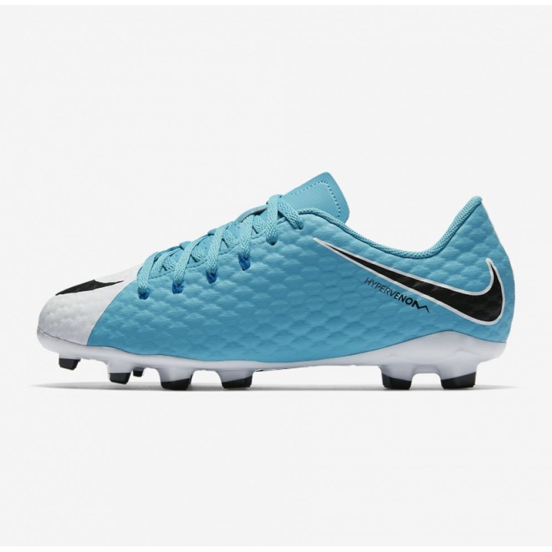 Nike Hypervenom Phelon Iii Fg Jr 852595 104 modré boty modrý modrý
