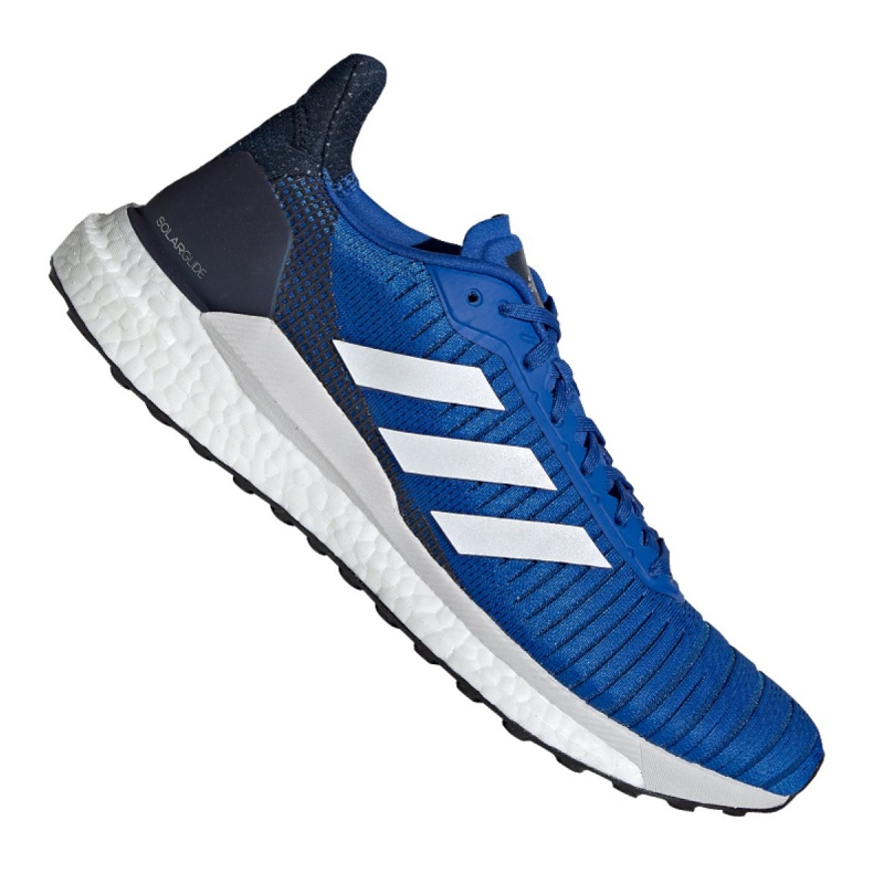 Běžecké boty adidas Solar Glide 19 M F34099 modrý