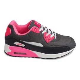 Tenisky Boty Air Max B306A-46 Black černý vícebarevný
