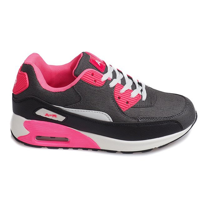 Tenisky Boty Air Max B306A-46 Black černá vícebarevný