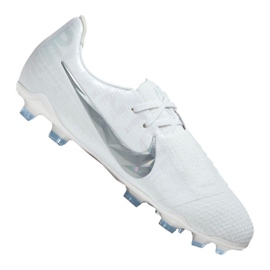 Kopačky Nike Phantom Vnm Elite Fg Jr AO0401-100 bílý bílý