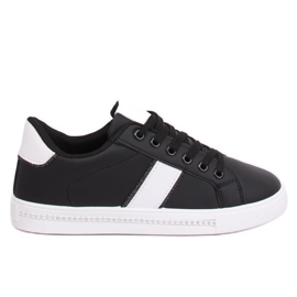 Černé dámské tenisky B5133B Black černý