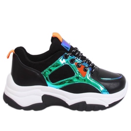 Černá CB-19055 Černá sportovní obuv