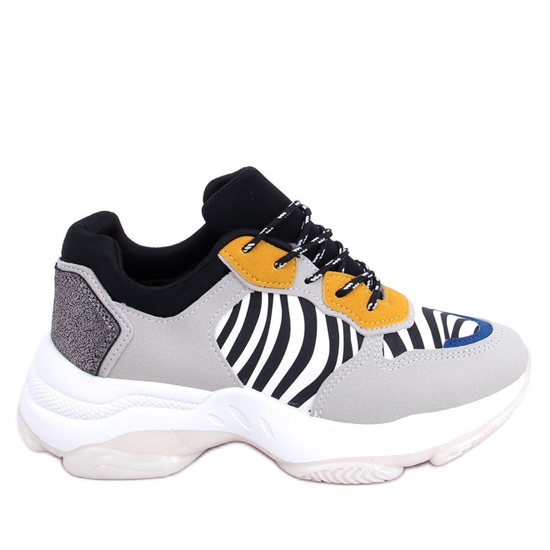 Vícebarevná sportovní obuv YY-01 Zebrapattern vícebarevný