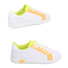 Dámské tenisky W-3116 Orange bílý žluť