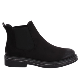 Černé dámské boty Chelsea WY-2842 Black černý