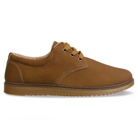 Klasické boty Brogues 1307 Camel hnědý
