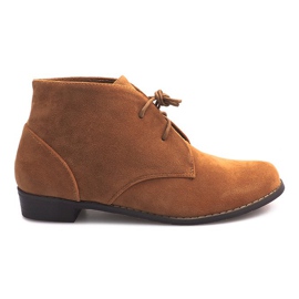 Šněrovací boty A-27 Camel hnědý