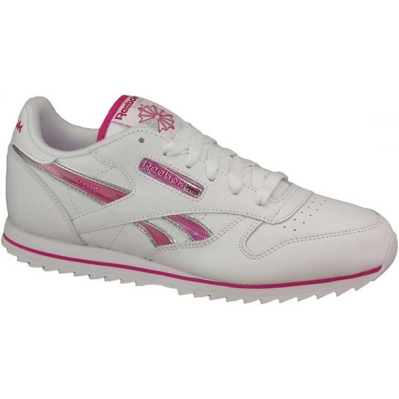 Reebok Cl Lthr Ripple Iii Jr V59227 bílý