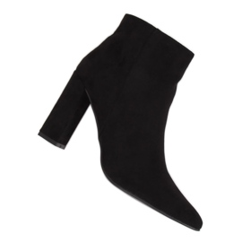 Černé vysoké podpatky 1933 Černá černý