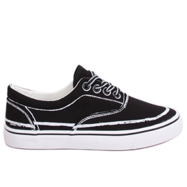 Černé dámské tenisky BS103 Black černý