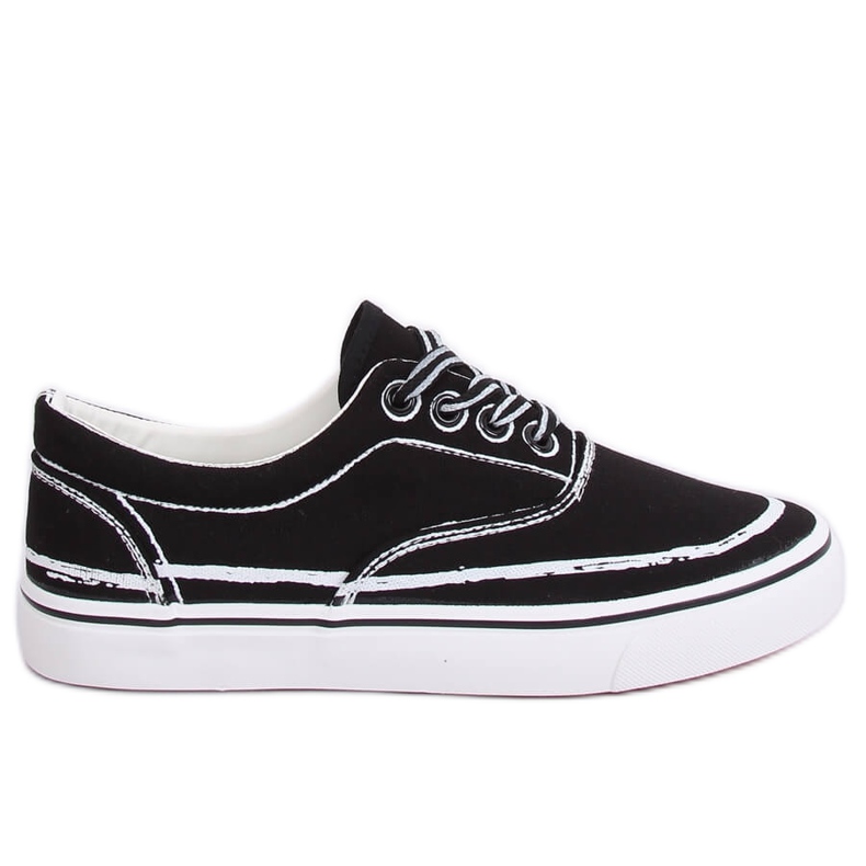 Černé dámské tenisky BS103 Black černá