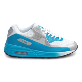 Běžecké boty Neony Airmax B306-1 bílé černý