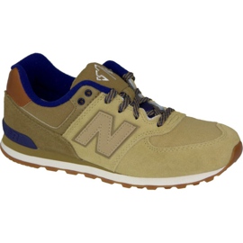 Boty New Balance W KL574NMG béžový