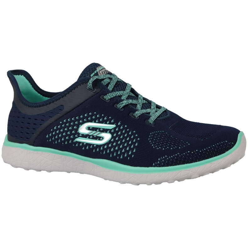 Boty Skechers Microburst W 23327-NVGR šedá vícebarevný