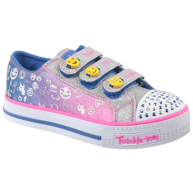 Skechers Step Up Jr 10704L-BLNP vícebarevný