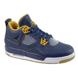 Nike Jordan 4 Retro Bg Jr 408452-425 námořnická modř