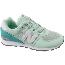 Boty New Balance W GC574D5 zelený