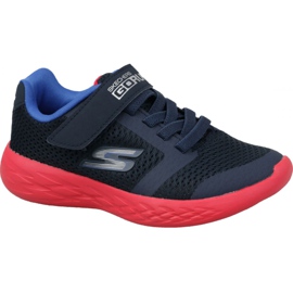 Boty Skechers Go Run 600 Jr 97860L-NVRD námořnická modř