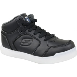 Boty Skechers Energy Lights Jr 90622L-BLK černý