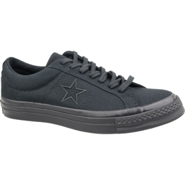 Boty Converse One Star Ox M 163380C černé černý