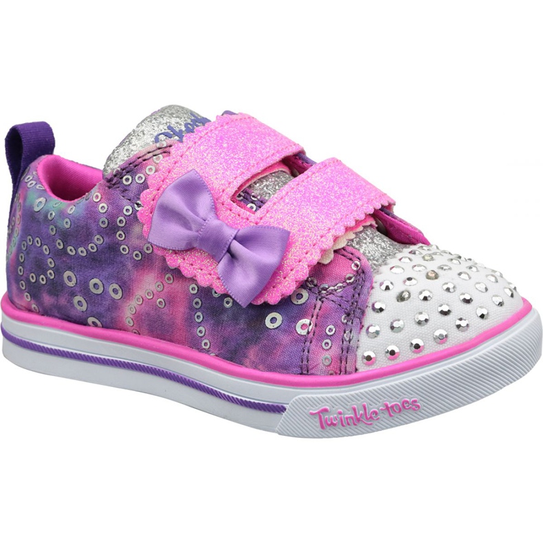 Boty Skechers Sparkle Lite Jr 20147N-PRMT růžový