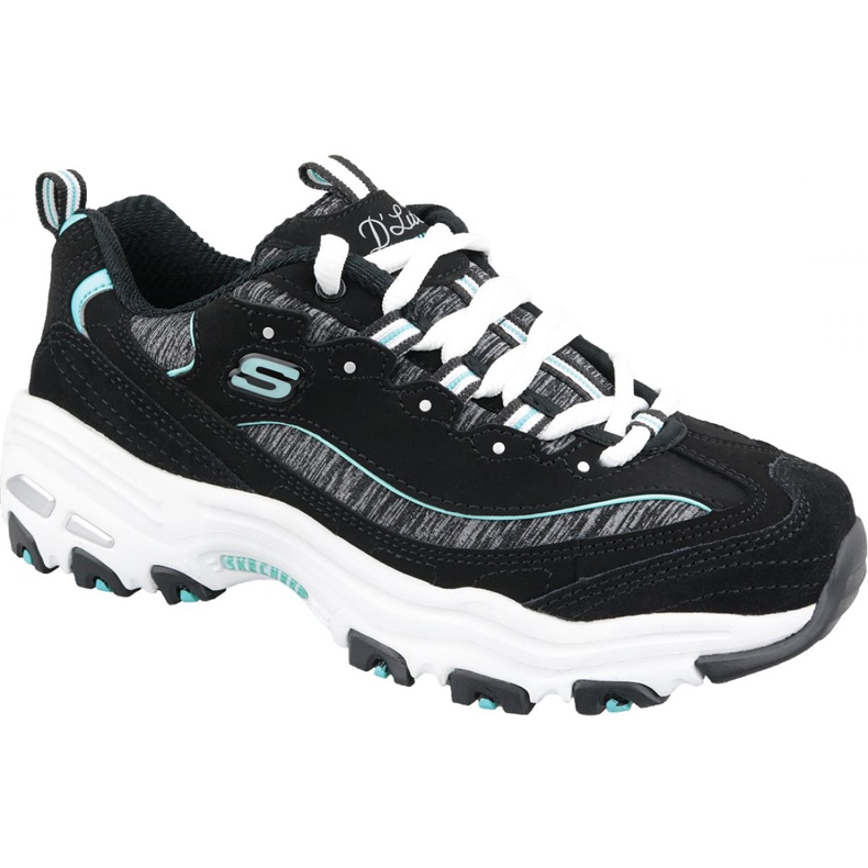 Boty Skechers D'Lites W 11936-BKTQ černá