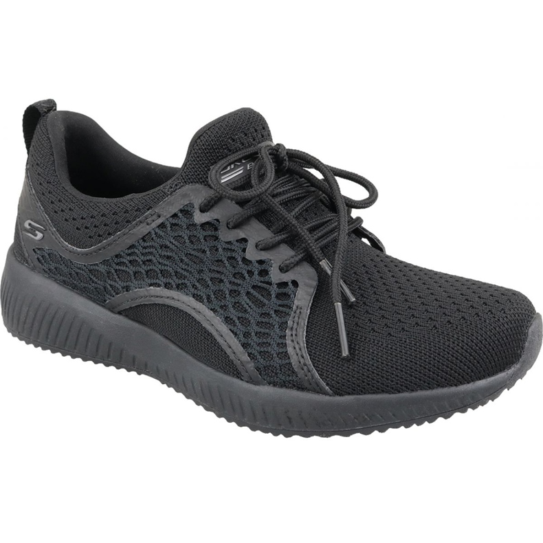 Boty Skechers Bobs Squad W 32507-BBK černá Boty Skechers Bobs Squad W 32507-BBK černá