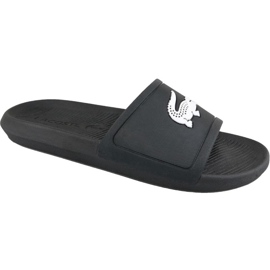Lacoste Croco Slide 119 1 M 737CMA0018312 černý
