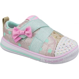 Boty Skechers Twinkle Play Jr 20138N-GDMT vícebarevný žluť