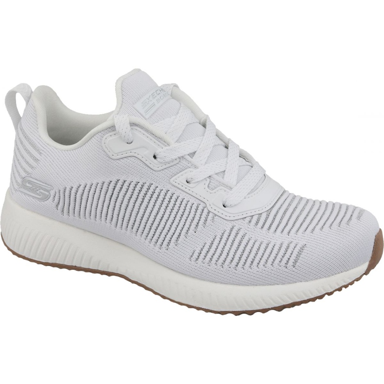 Skechers Bobs Squad Glam W 31347-WHT bílý Skechers Bobs Squad Glam W 31347-WHT bílý