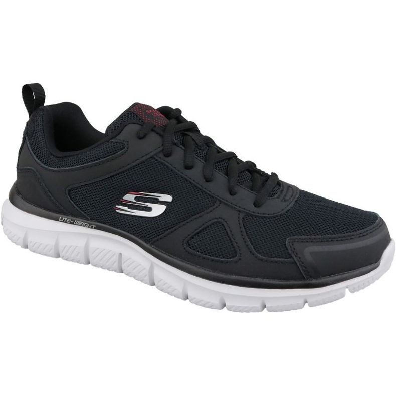 Boty Skechers Track-Scloric 52631-BKRD černá