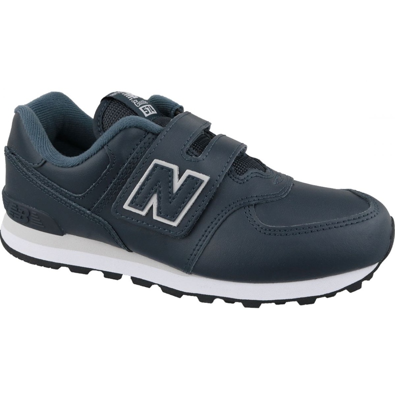 Tmavě modré boty New Balance YV574ERV Jr námořnická modrá