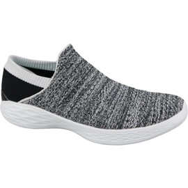Boty Skechers You W 14951-WBK šedá