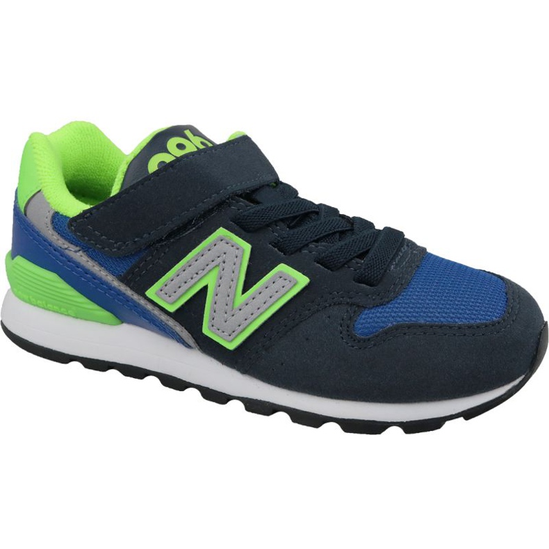 Boty New Balance Jr YV996DN modrý vícebarevný