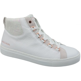 Boty Skechers Side Street Core-Set Hi W 73581-WHT bílý