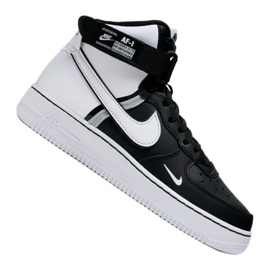 Nike Air Force 1 High LV8 2 Gs Jr CI2164-010 bílý černý