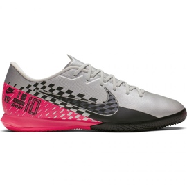 Sálová obuv Nike Mercurial Vapor 13 Academy Neymar Ic M AT7994-006 šedá stříbro