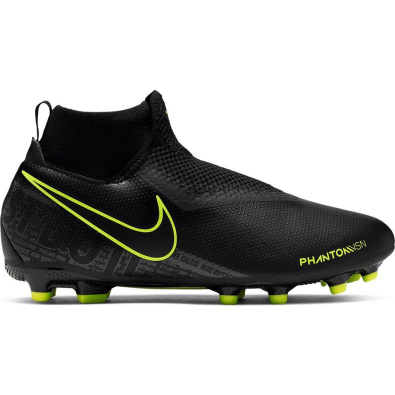 Kopačky Nike Phantom Vsn Academy Df FG / MG Jr AO3287-007 černá černá