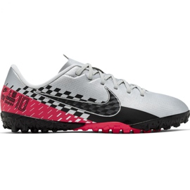 Kopačky Nike Mercurial Vapor 13 Academy Neymar Tf Jr AT8144-006 šedá bílý