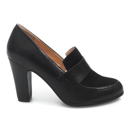 Boty na baru D11 černé černý