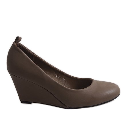 Khaki klínová čerpadla M-25 vícebarevný zelená Khaki klínová čerpadla M-25 vícebarevný zelená