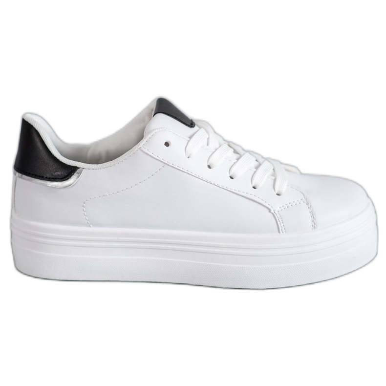 SHELOVET Módní sportovní obuv bílý