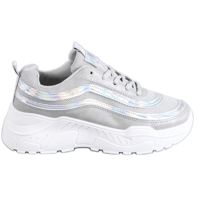 SHELOVET Světle šedá sportovní obuv