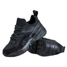 Muto Pohodlné tenisky Moro černý