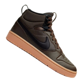 Obuv Nike Court Borough Mid 2 Boot (GS) Jr BQ5440-200 černá