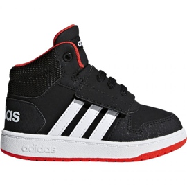 Boty adidas Hoops Mid 2.0 I Jr B75945 černý